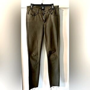 Paige size 27 Verdugo Ankle dark green jean